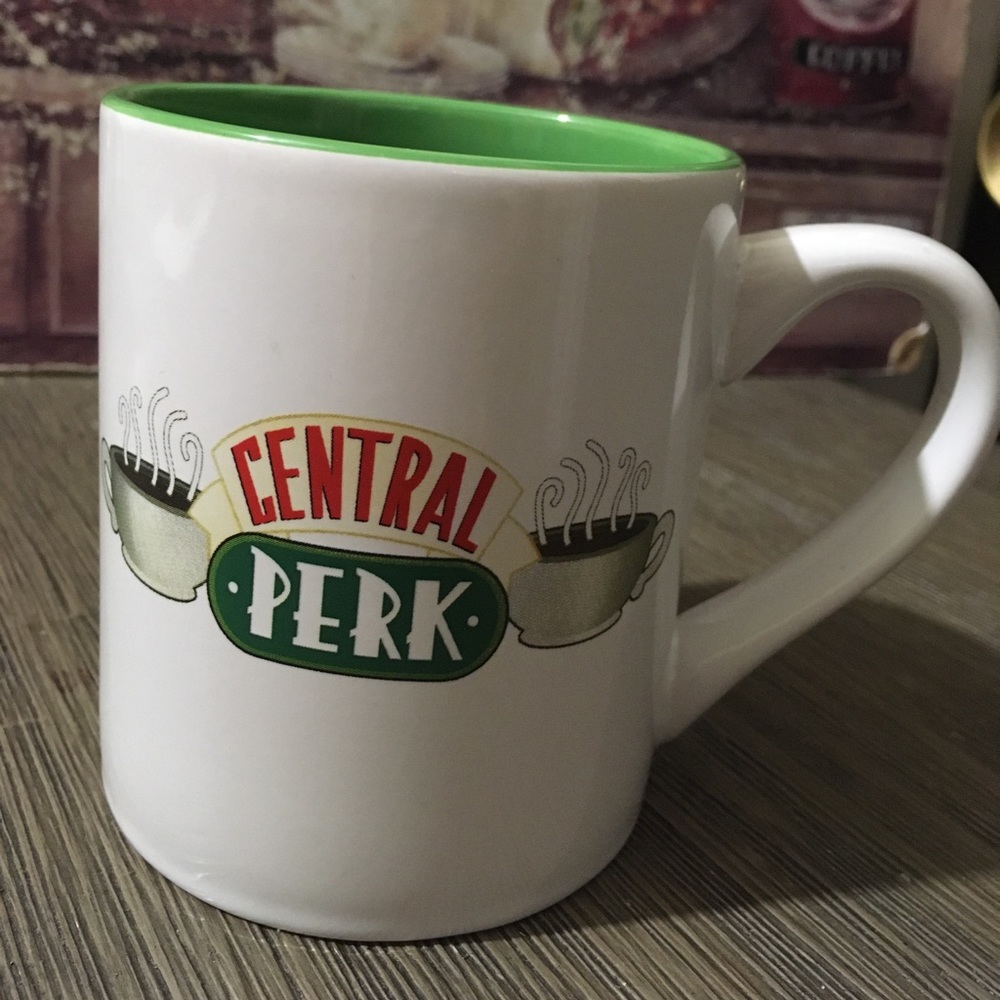 Friends Central Perk Logo Ceramic Mug, 14 oz,